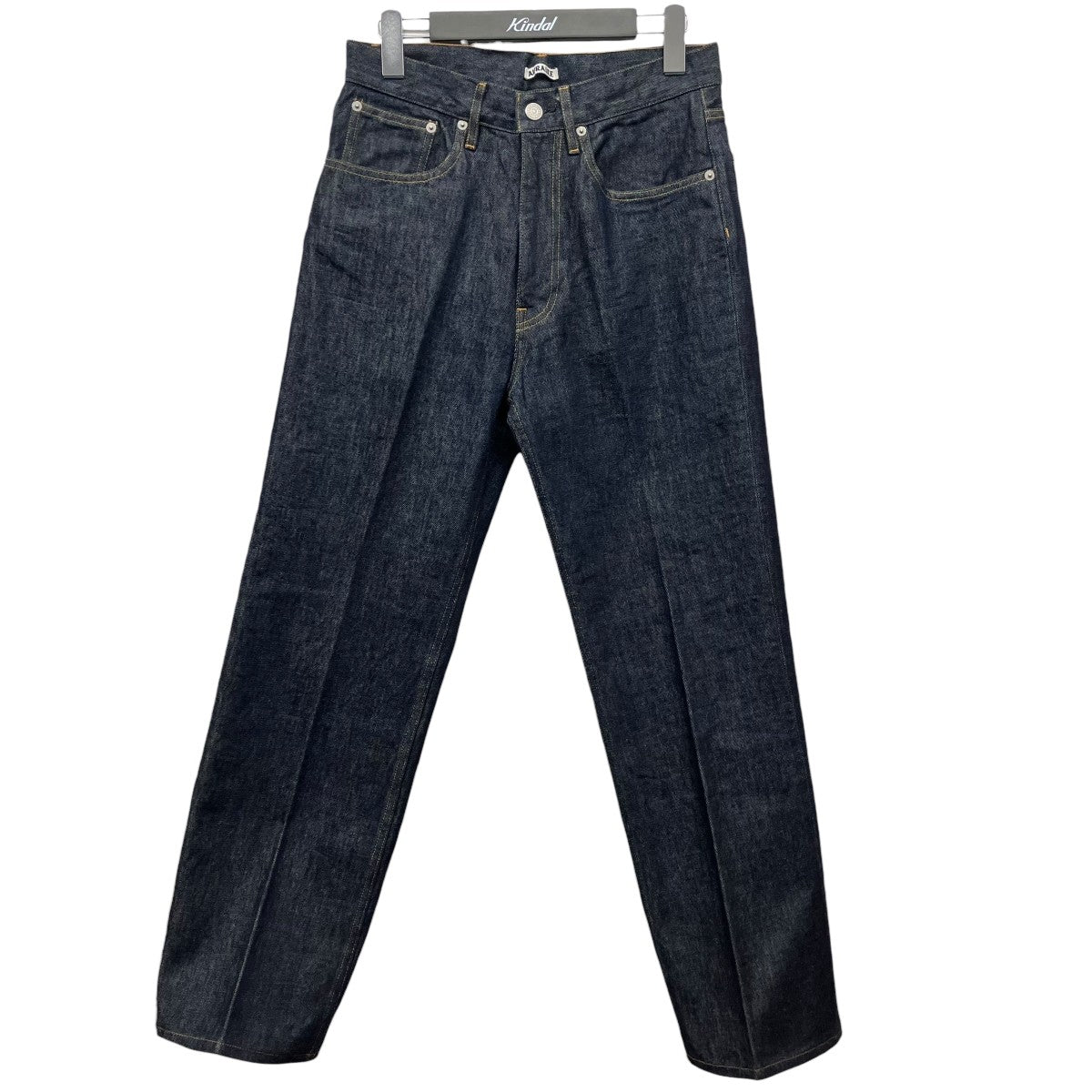 AURALEE HARD TWIST DENIM 5P PANTSハードツイストデニムパンツA00P01DM 古着・中古-1枚目のアイテム画像
