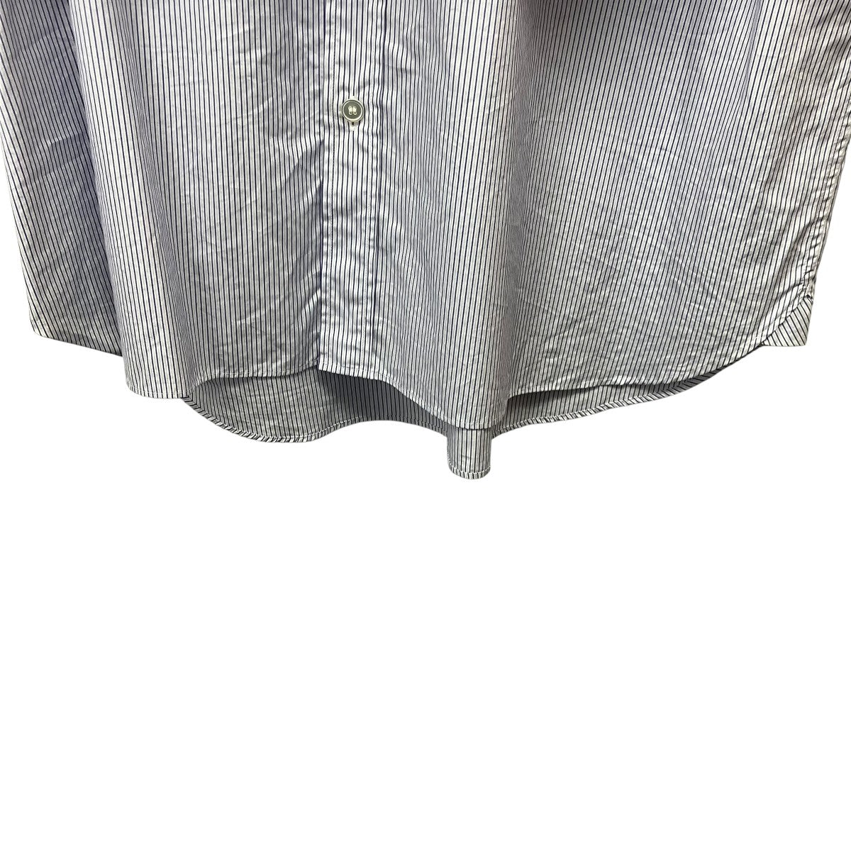 20AWCOLLARLESS SHIRTストライプシャツ20AW-CKSH-002-1