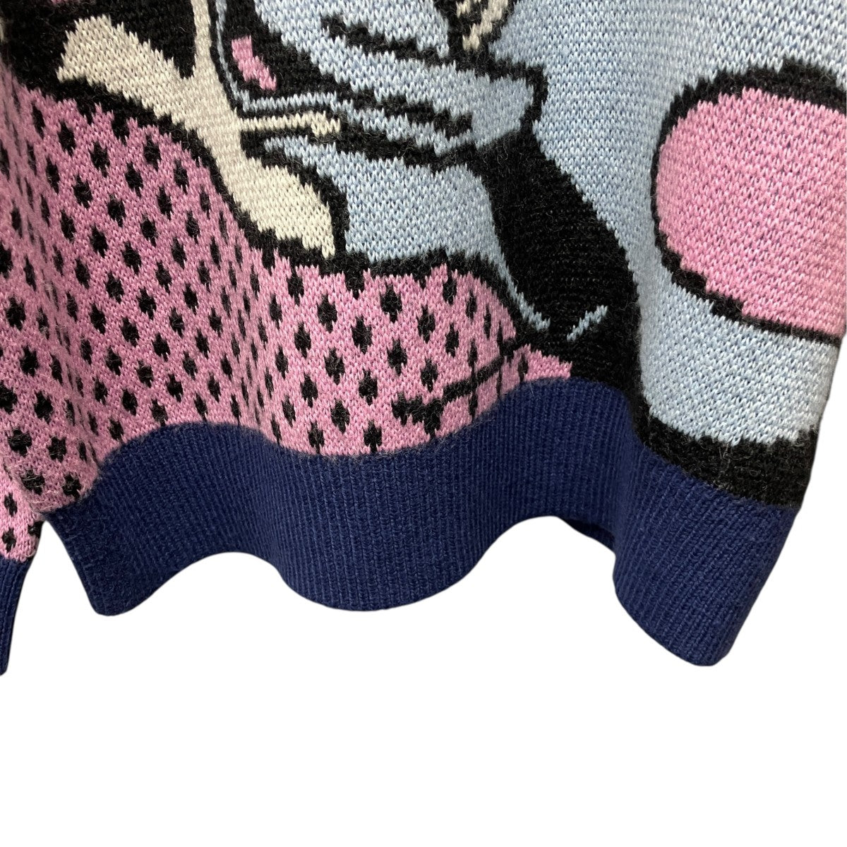 REAR VIEW KNITグラフィックデザインセーター