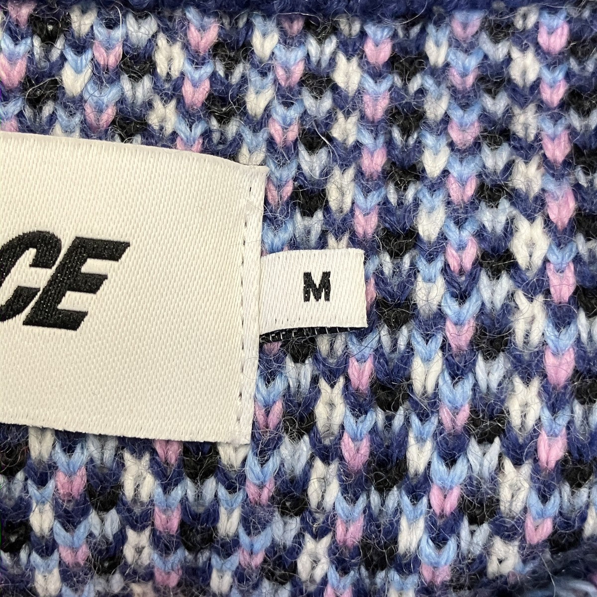 REAR VIEW KNITグラフィックデザインセーター