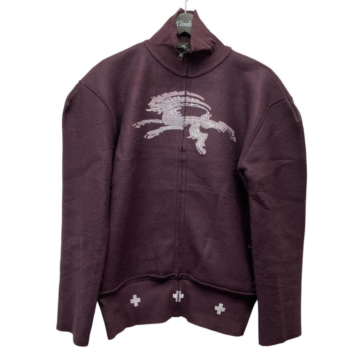 INSIDE OUT FLEECE-ZIP UP GOATビジュージップアップジャケット32PT08JE07WWPL