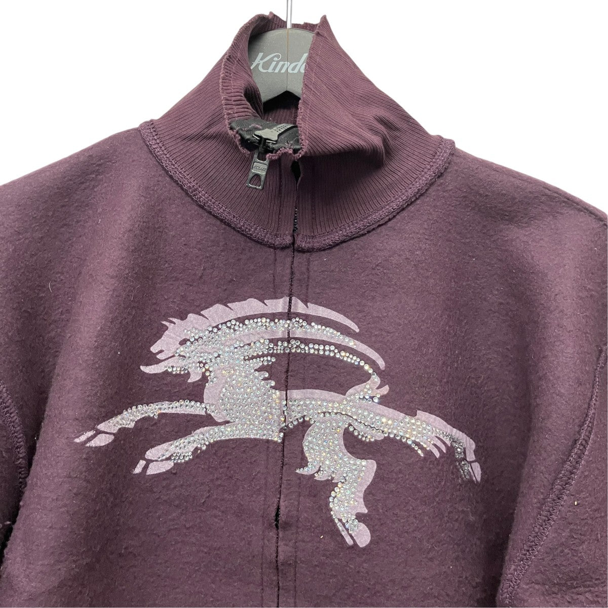 INSIDE OUT FLEECE-ZIP UP GOATビジュージップアップジャケット32PT08JE07WWPL