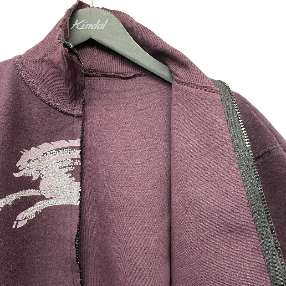 INSIDE OUT FLEECE-ZIP UP GOATビジュージップアップジャケット32PT08JE07WWPL