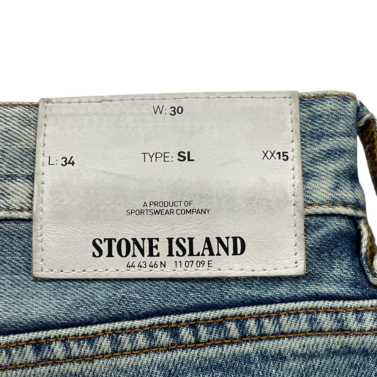 STONE ISLAND(ストーンアイランド) Slim Fit Light Wash Jeansスリム