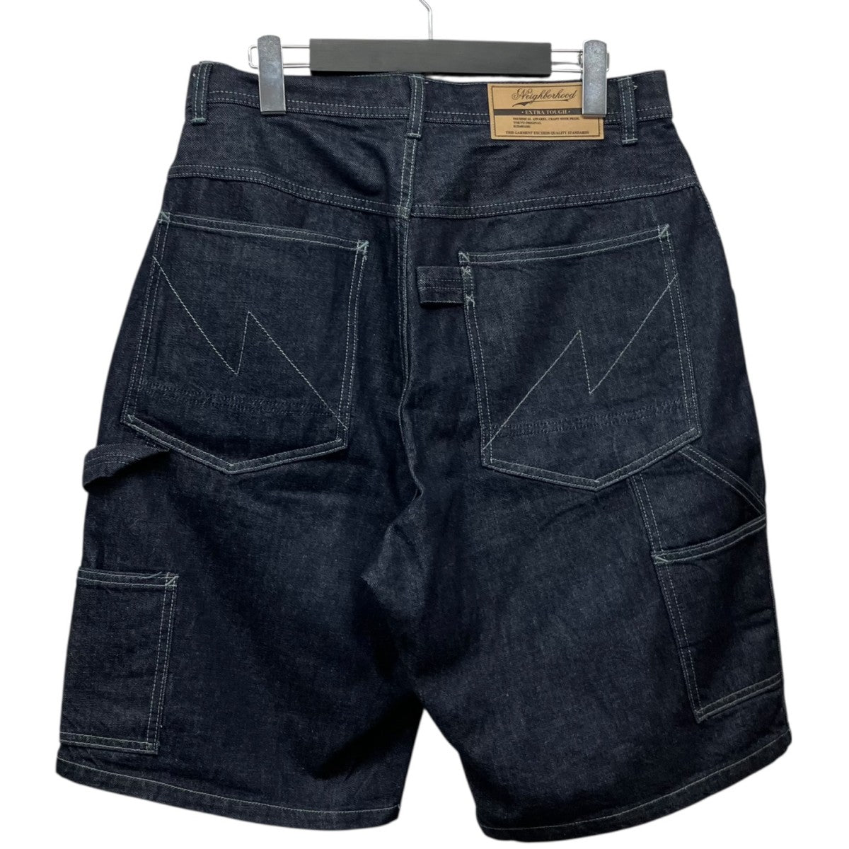 NEIGHBORHOOD 25SSDENIM PAINTER SHORT PANTSデニムペイントーショーツ251AQNH-PTM04 古着・中古-2枚目のアイテム画像