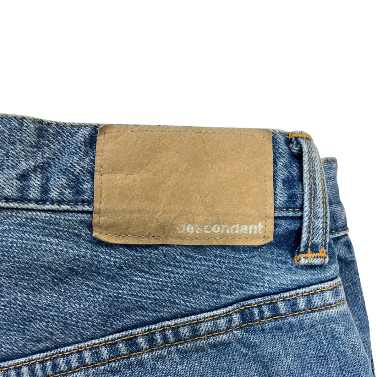26SS1995 DENIM TROUSERS BAGGY HARD WASHバギーデニムパンツ