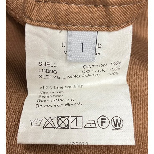 値下げ期間中✴︎ UNUSED コーデュロイジャケット UNUSED(アンユーズド) 「fireman corduroy jacket」ファイヤマン