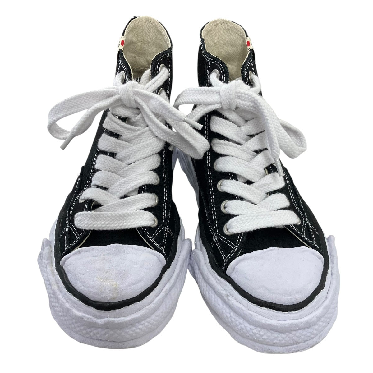 MIHARA YASUHIRO PTS23 CANVAS HI-TOPハイカットスニーカーA11FW701 古着・中古-2枚目のアイテム画像