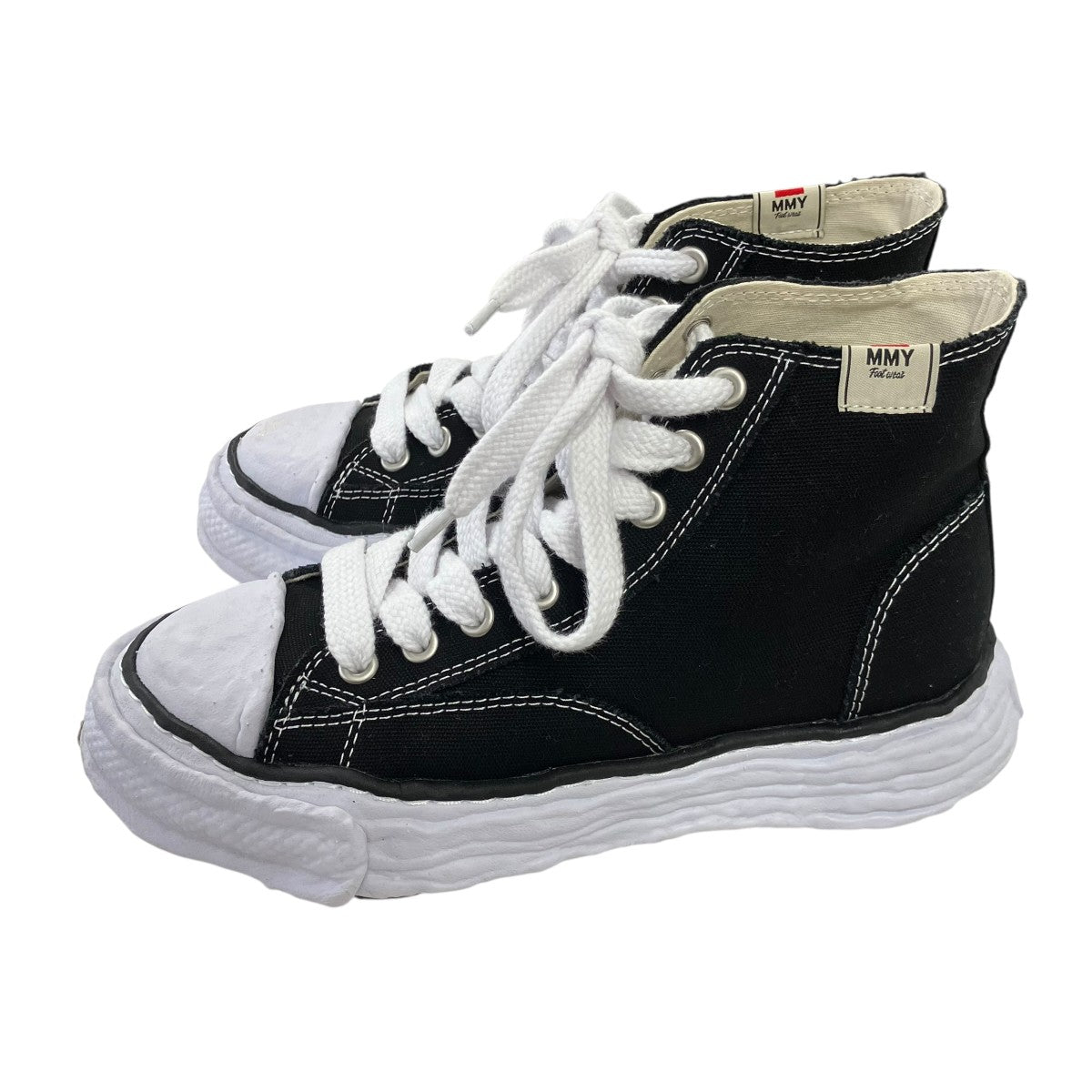 MIHARA YASUHIRO PTS23 CANVAS HI-TOPハイカットスニーカーA11FW701 古着・中古-3枚目のアイテム画像