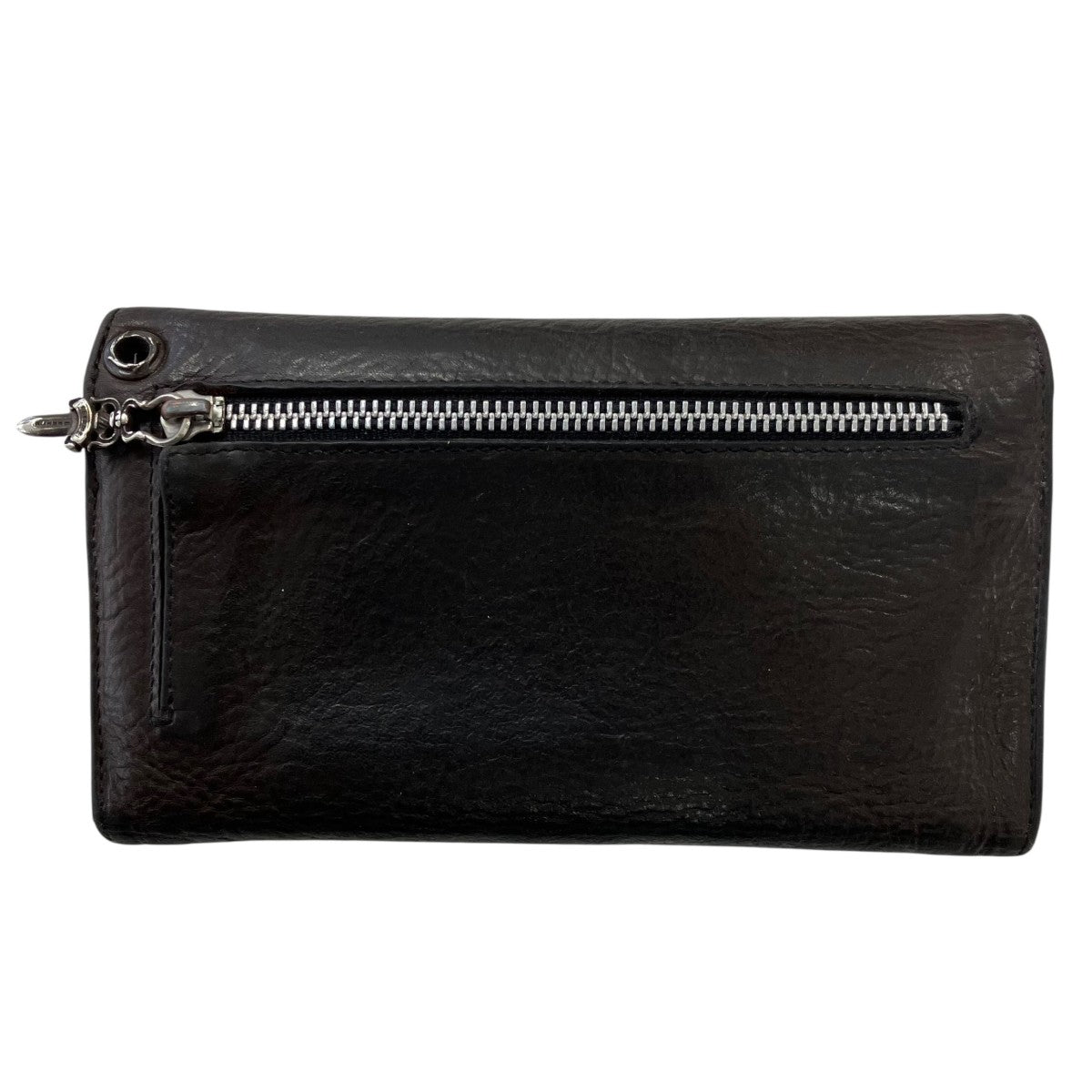 CHROME HEARTS ｢WAVE CROSS BALL｣ウェーブクロスボールロングウォレット 長財布 古着・中古-3枚目のアイテム画像