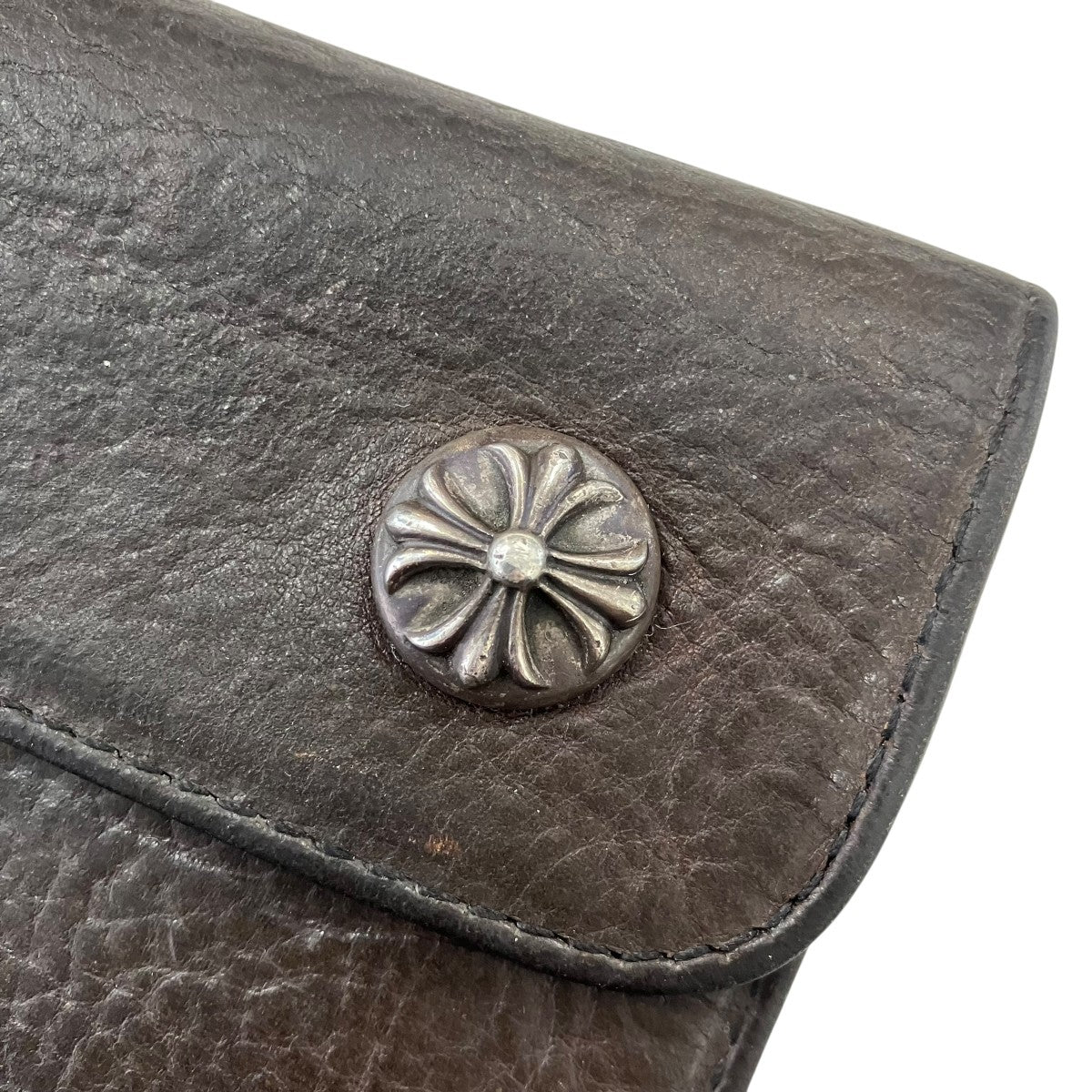 CHROME HEARTS ｢WAVE CROSS BALL｣ウェーブクロスボールロングウォレット 長財布 古着・中古-6枚目のアイテム画像