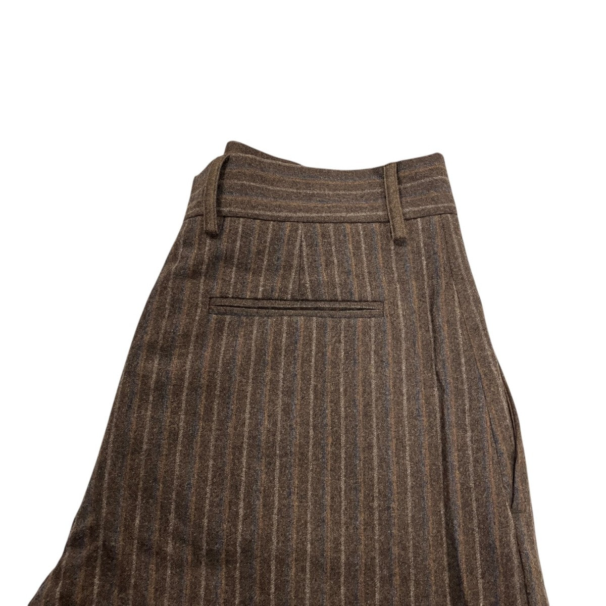Cristaseya クリスタセヤ ストライプ スラックス Cristaseya(クリスタセヤ) 22AWDouble Pleated Wide Pants 参考価格