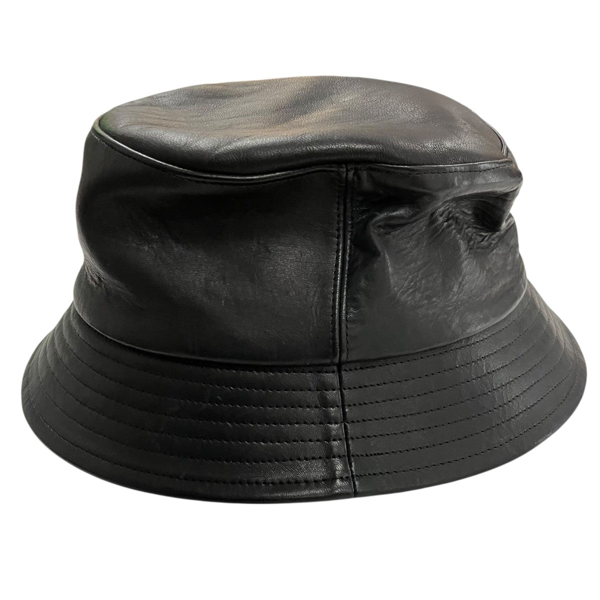 KIJIMA TAKAYUKI レザーバケットハット212706 古着・中古-3枚目のアイテム画像