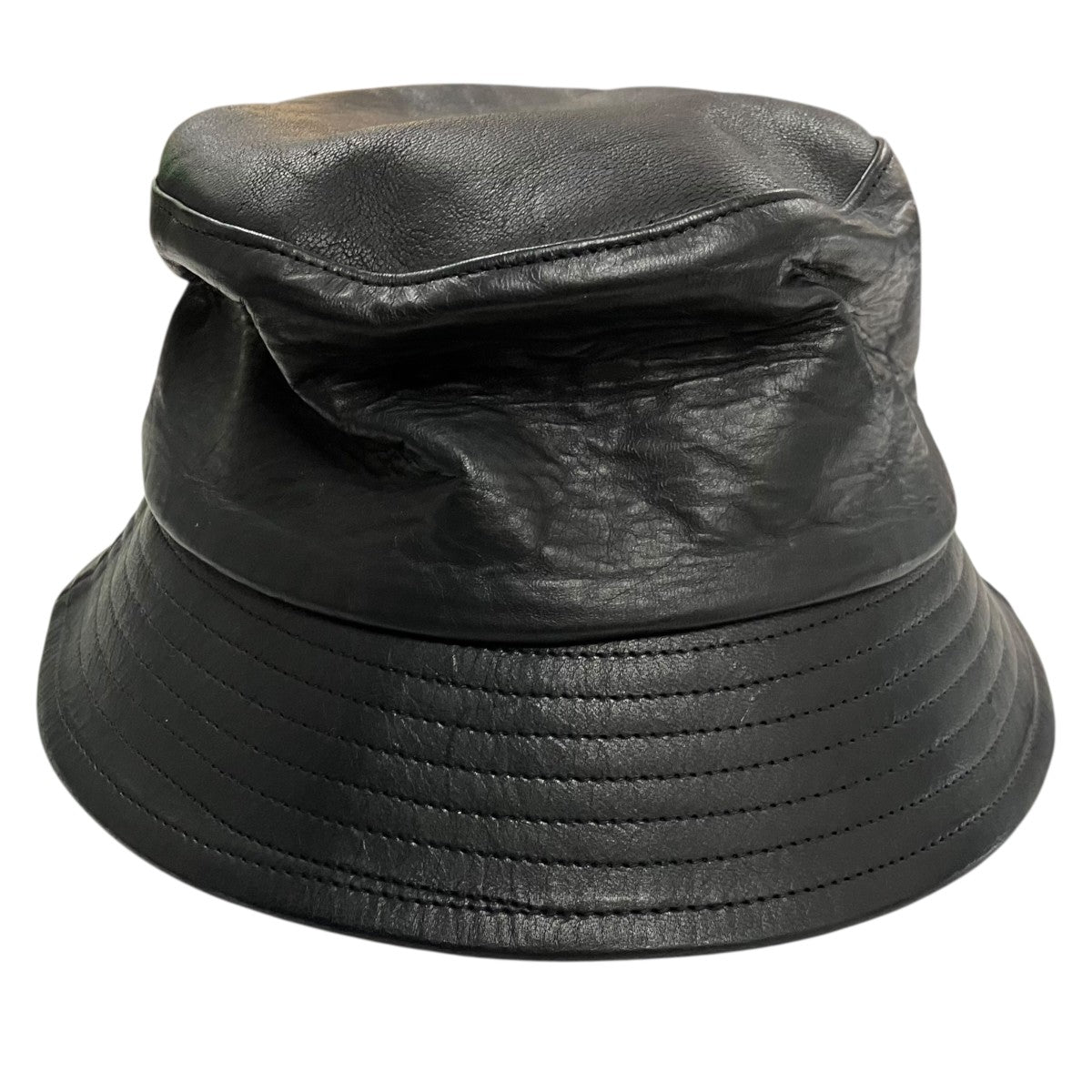 KIJIMA TAKAYUKI レザーバケットハット212706 古着・中古-4枚目のアイテム画像