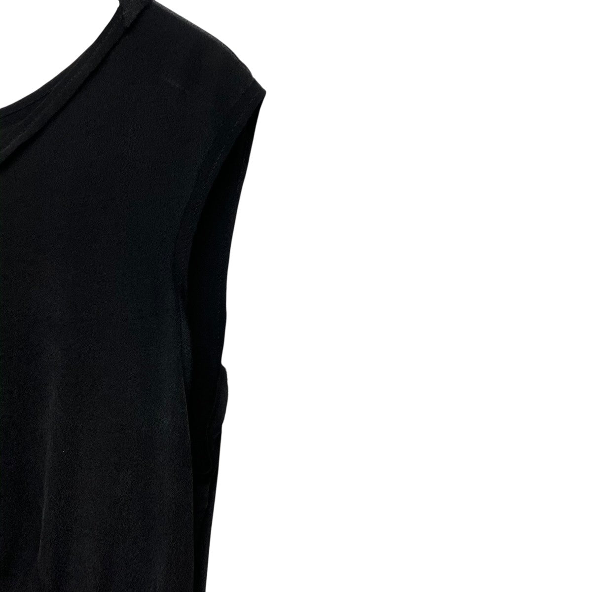 yohji yamamoto+Noir 15SSノースリーブシルクワンピースNU-D04-401 古着・中古-5枚目のアイテム画像