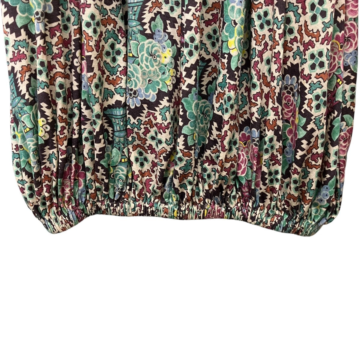 YOHJI YAMAMOTO フラワープリントバルーンスカートFJ-T06-150 古着・中古-4枚目のアイテム画像