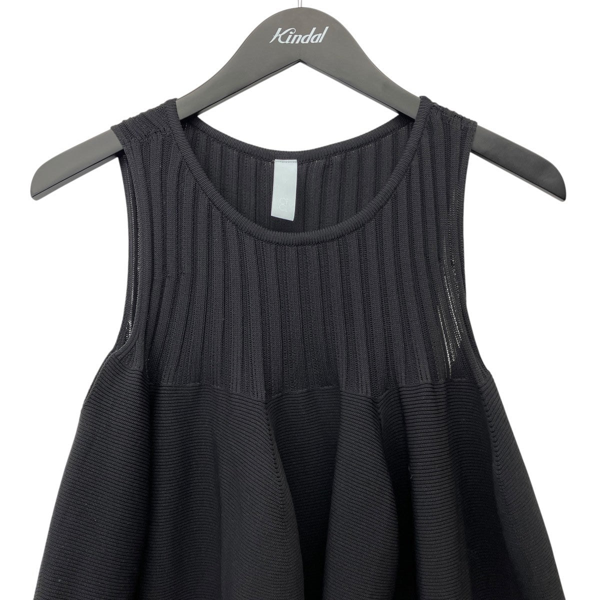 POTTERY SLEEVELESS BUST FLARE DRESSフレアニットドレスCF009KH202SP
