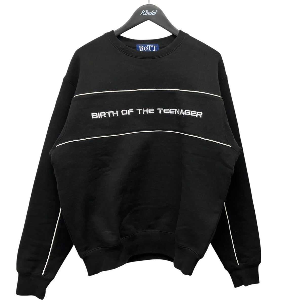 BoTT Paneled Crewneck刺しゅうスウェットトレーナー253BoTT53 古着・中古-1枚目のアイテム画像