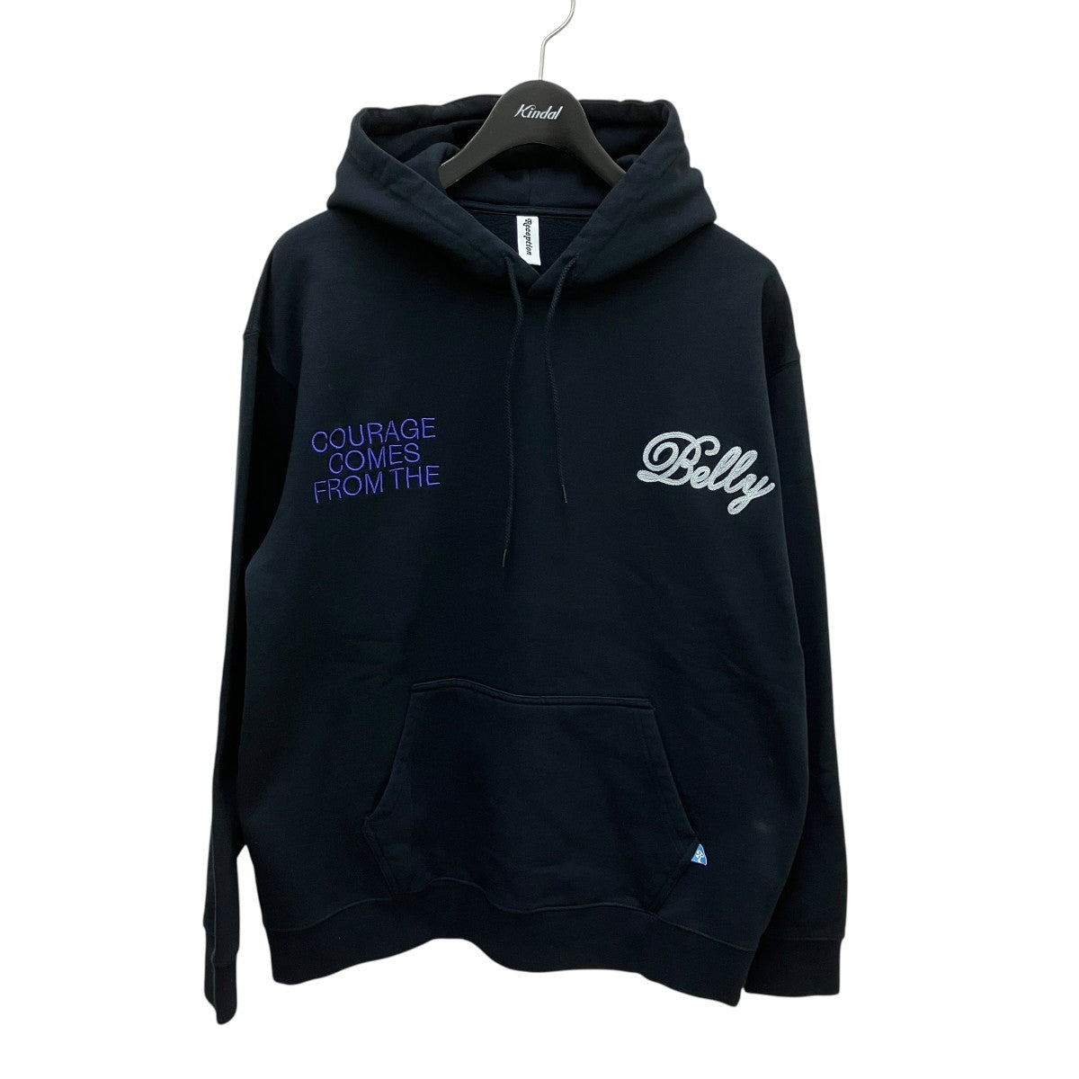 HOODED SWEAT BF刺しゅうプルオーバーパーカー