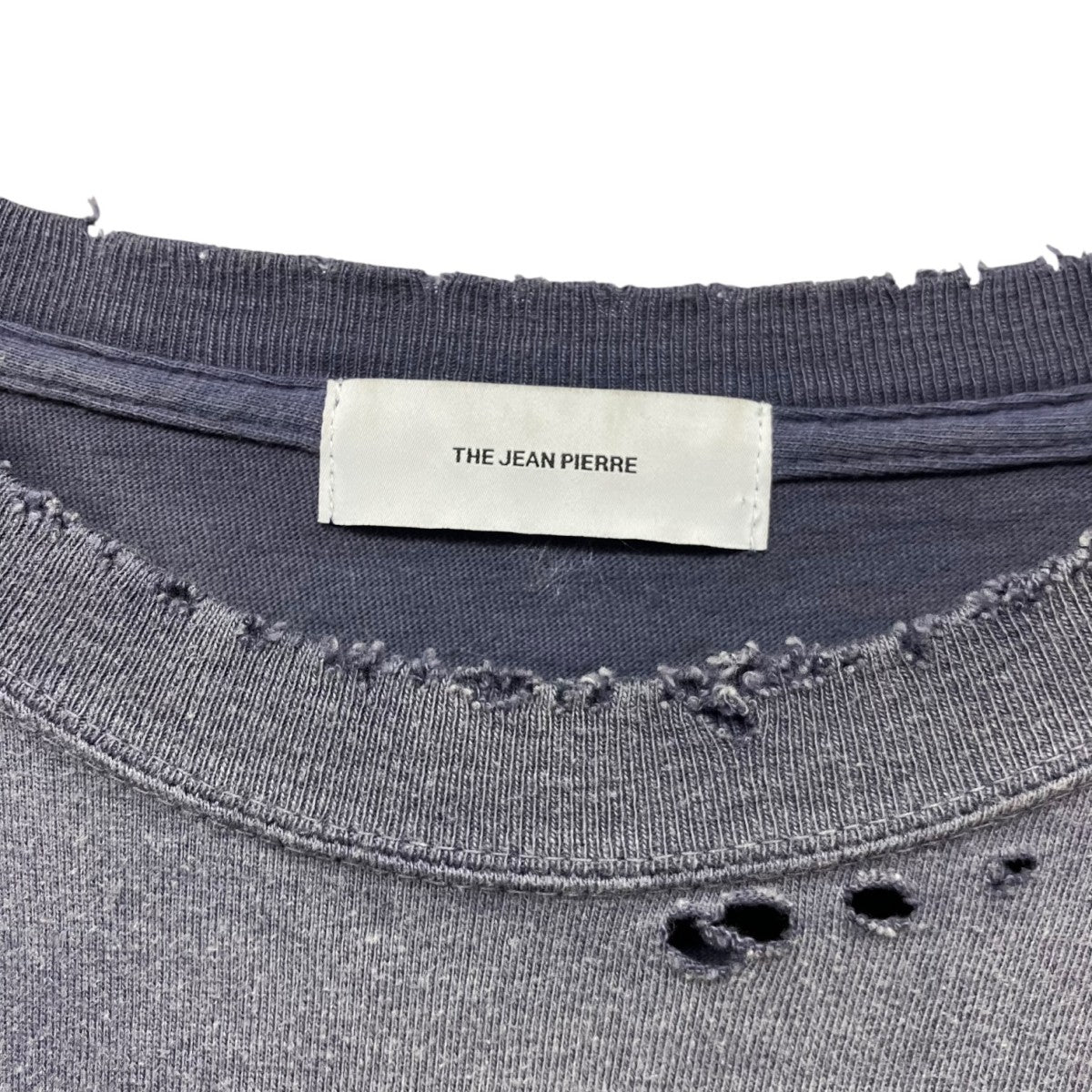 Signature Pigmentdye Grunge Destroy SS TEEピグメントグランジTシャツTHE-PE25-2102