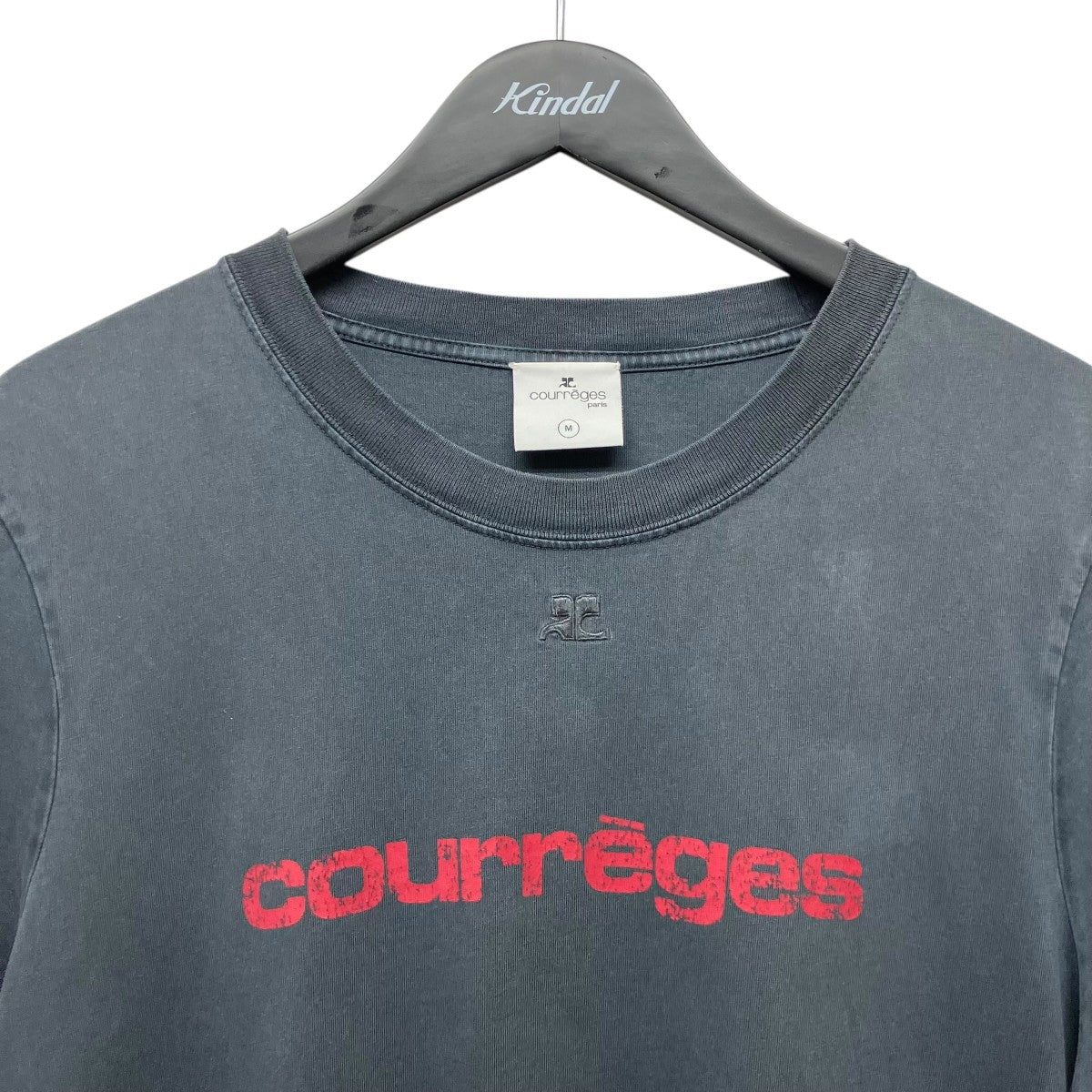 courreges(クレージュ) ロゴプリントTシャツ125JTS008JS0109B168