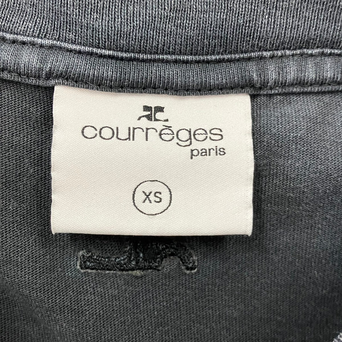 courreges ストーンウォッシュTシャツVESJTS008JS01109071 古着・中古-6枚目のアイテム画像