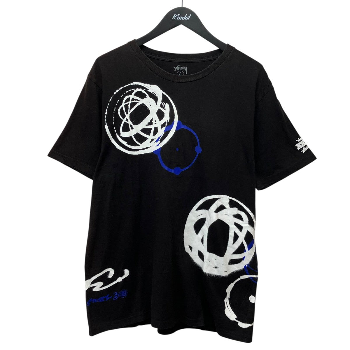 stussy×FUTURA 10SS 30th Anniversary「Atomic Tee」アトミックTシャツ 古着・中古-1枚目のアイテム画像