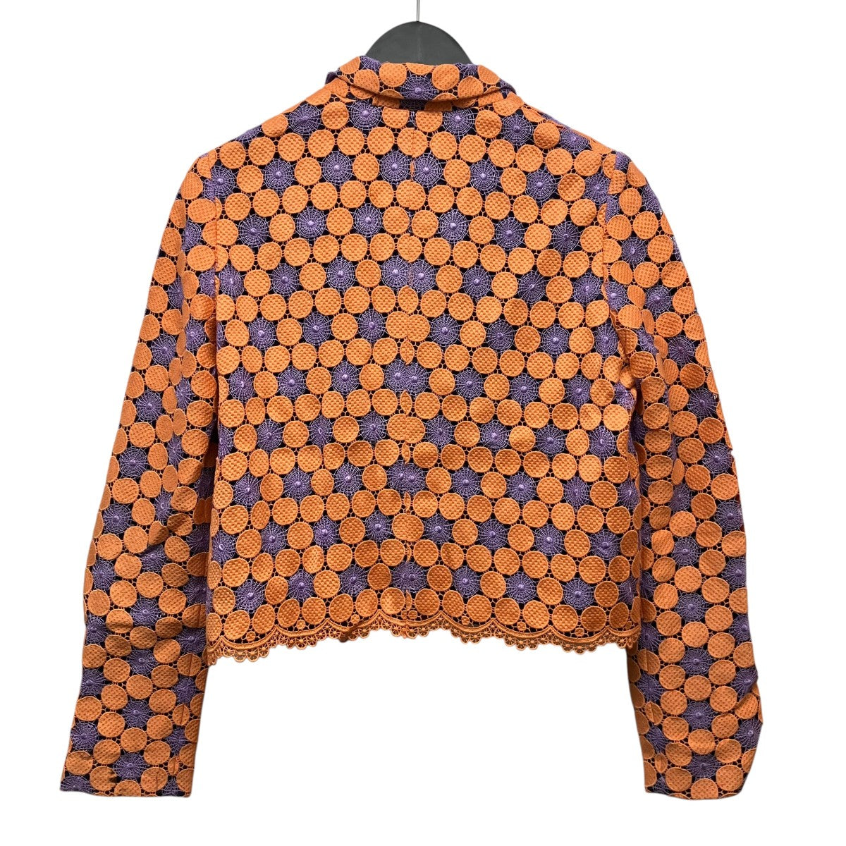 ROBE DE CHAMBRE COMME DES GARCONS AD2000 刺繍レースジャケット 古着・中古-2枚目のアイテム画像
