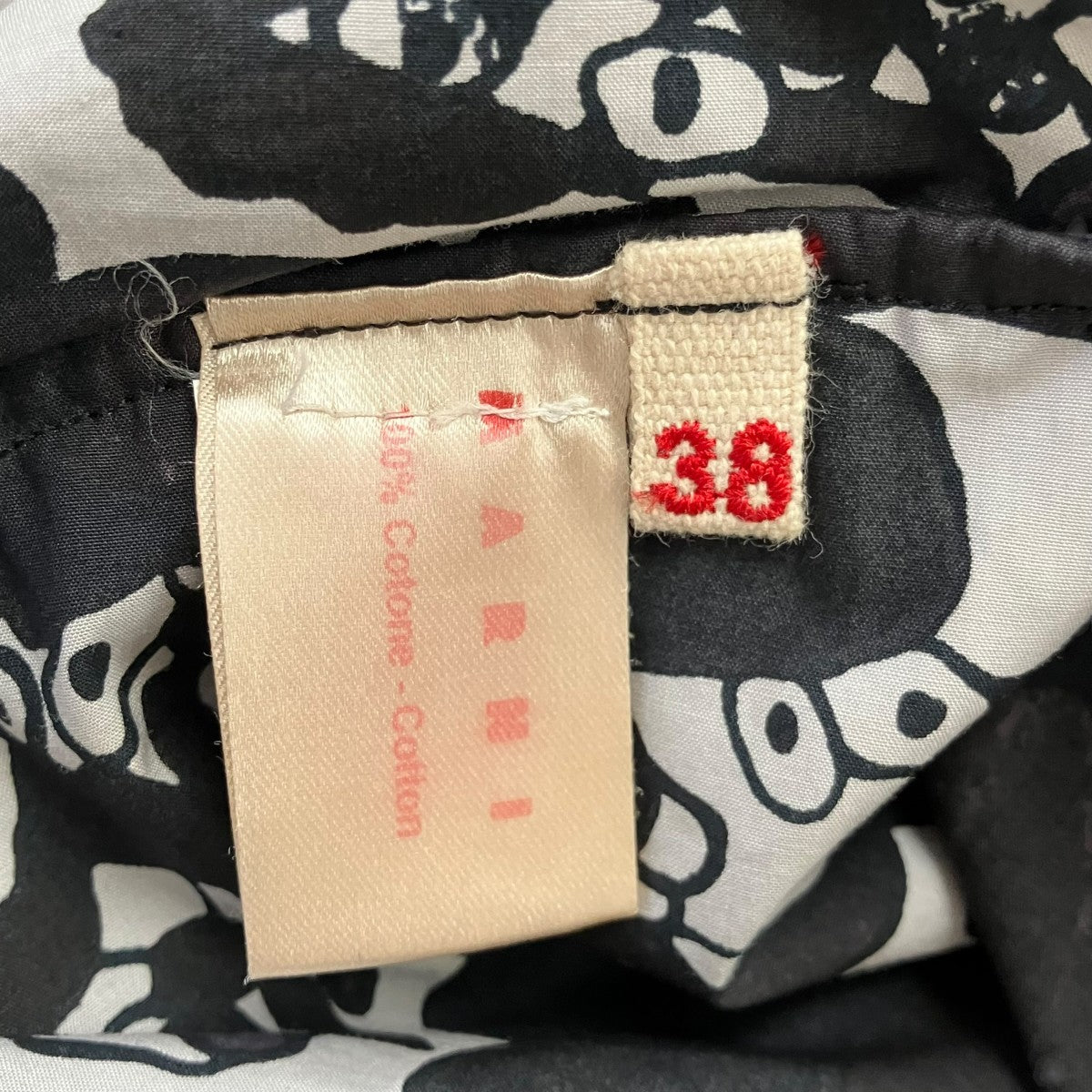 総柄ノースリーブワンピースHSABMAB89A00TCC92-LIN97