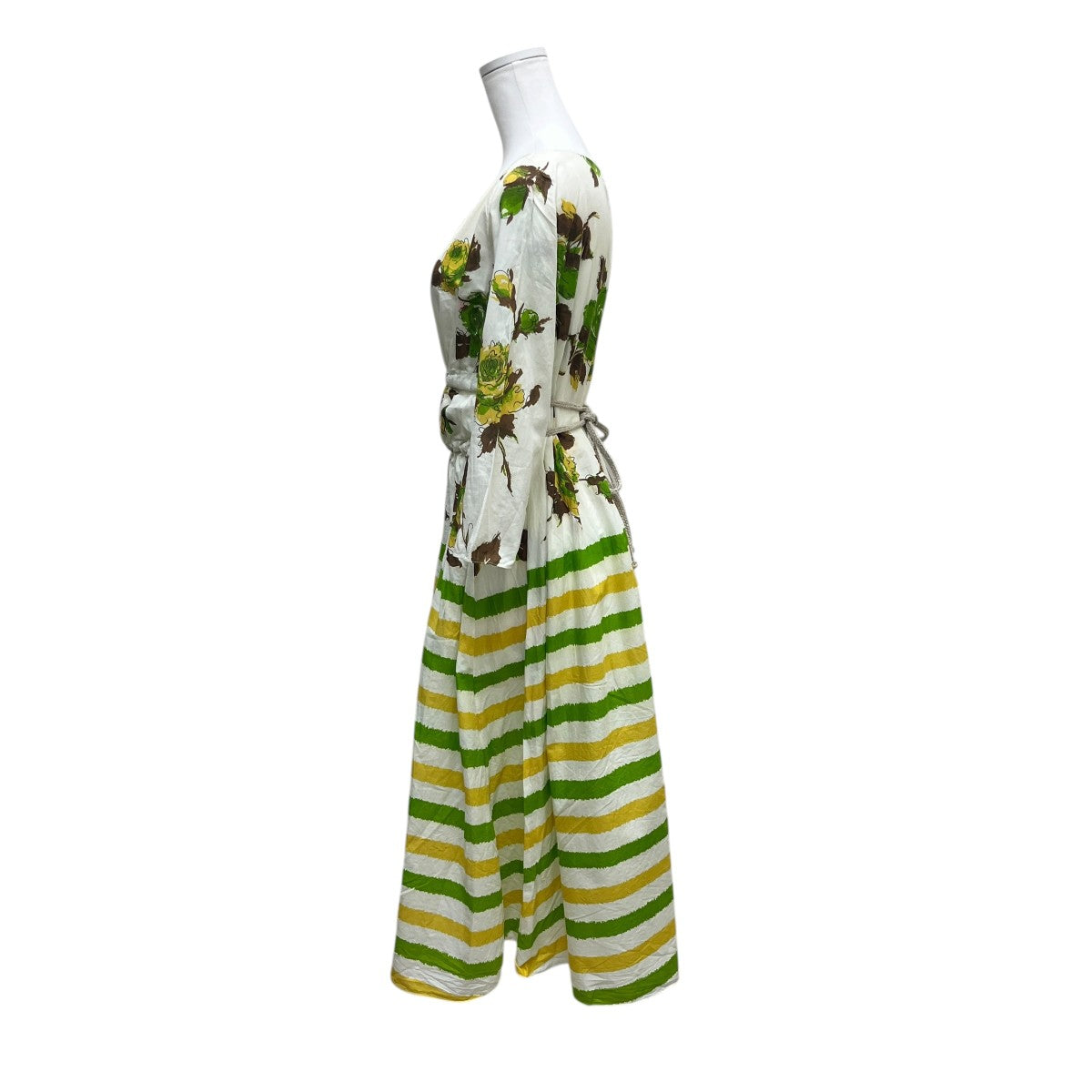 MARNI 総柄長袖ワンピース 古着・中古-3枚目のアイテム画像