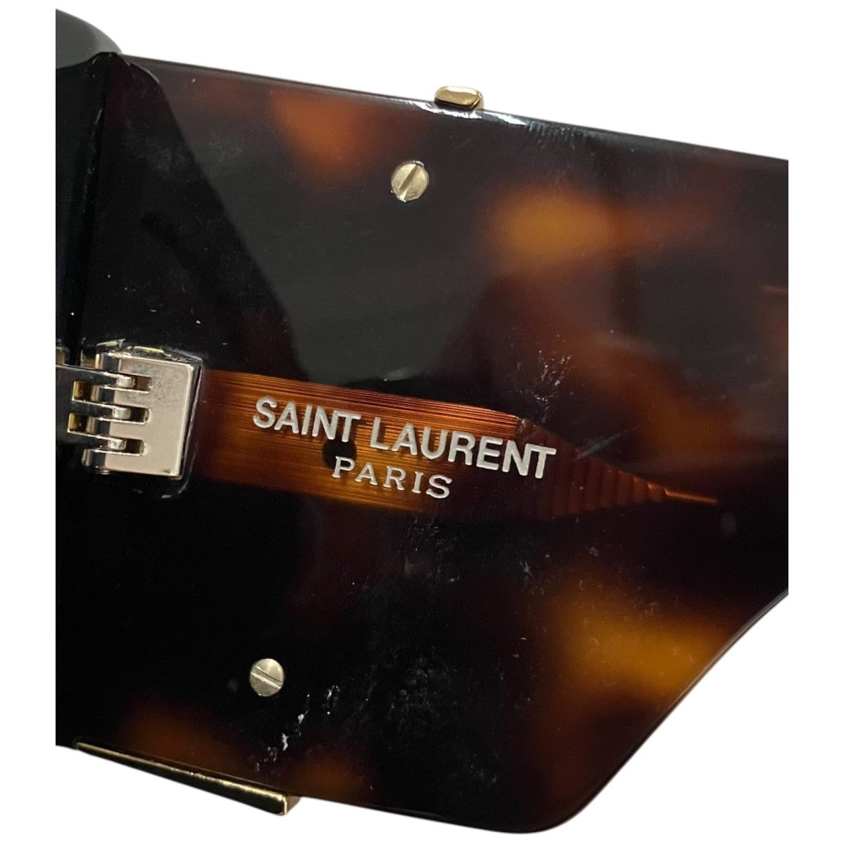 Saint Laurent Paris 「BLAZE」キャットアフレームロゴサングラス 古着・中古-6枚目のアイテム画像