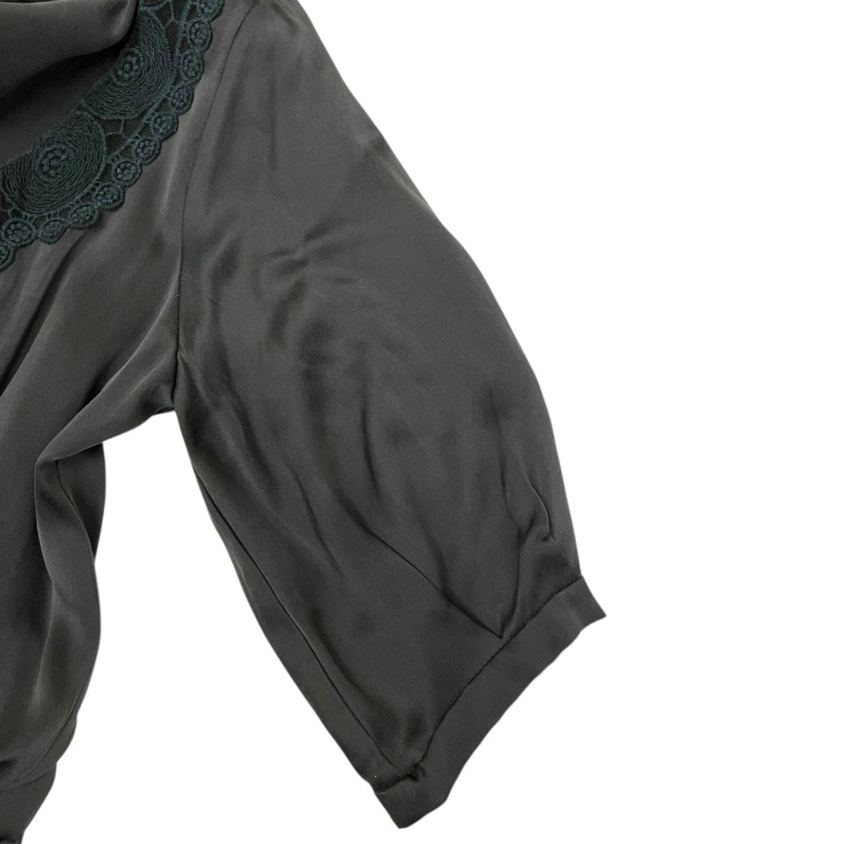 ULLA JOHNSON シルクワンピース 古着・中古-5枚目のアイテム画像