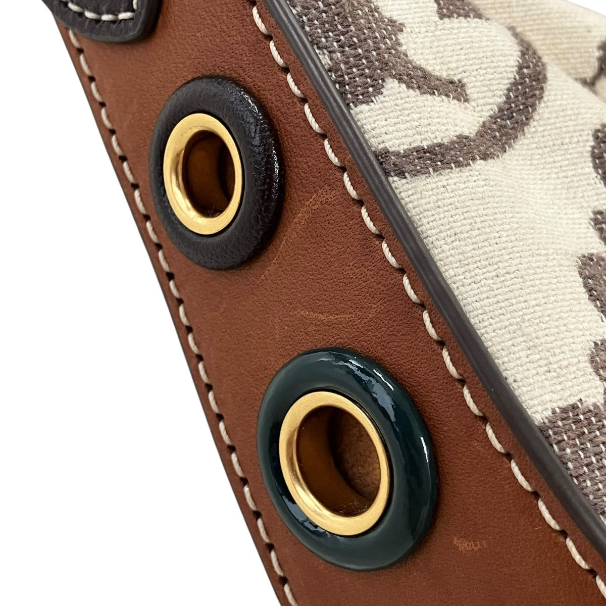 TORY BURCH Tモノグラム グロメット ミニクレセントバッグ10009171 古着・中古-9枚目のアイテム画像