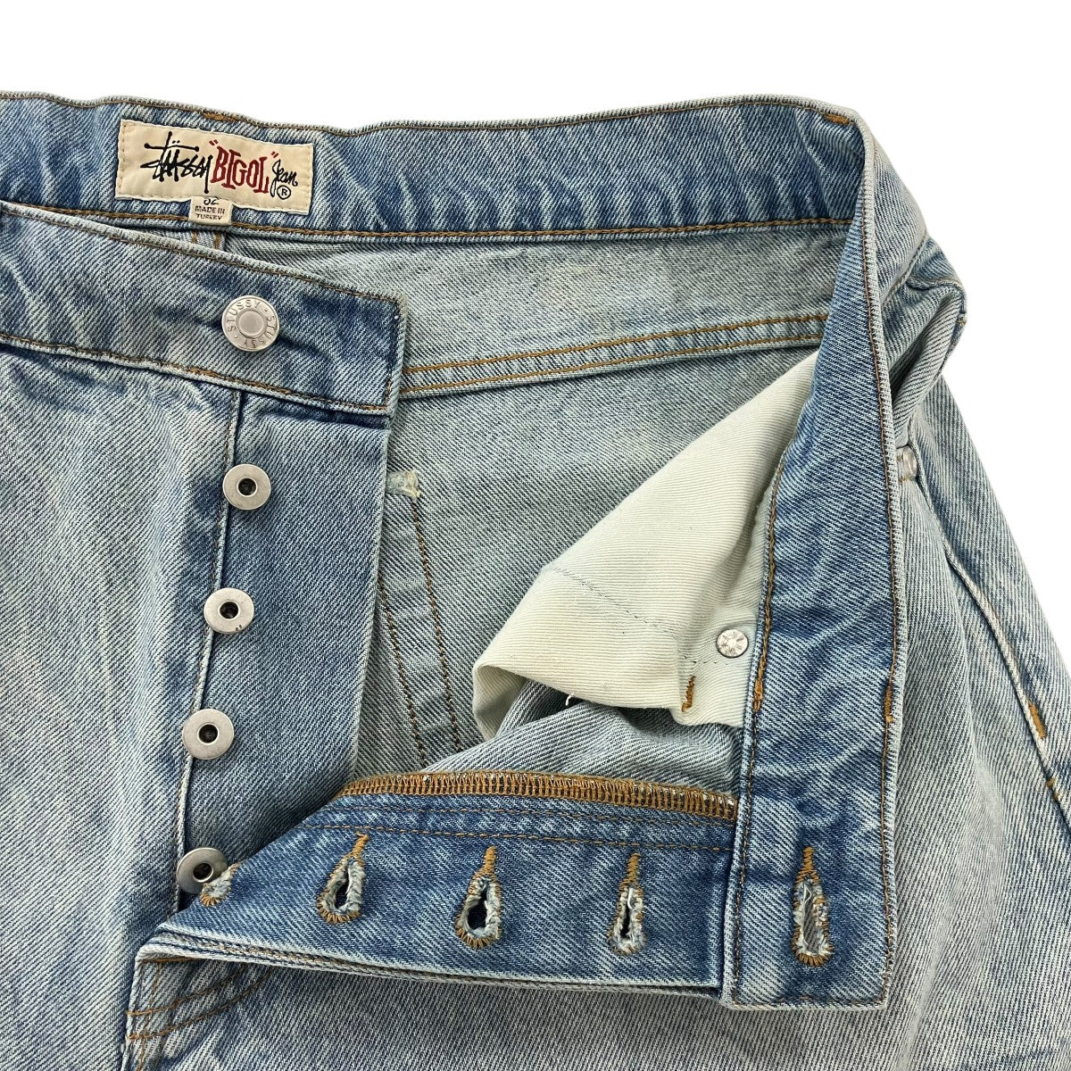stussy BIG OL JEAN DENIMビッグオルデニムパンツ116599 古着・中古-5枚目のアイテム画像