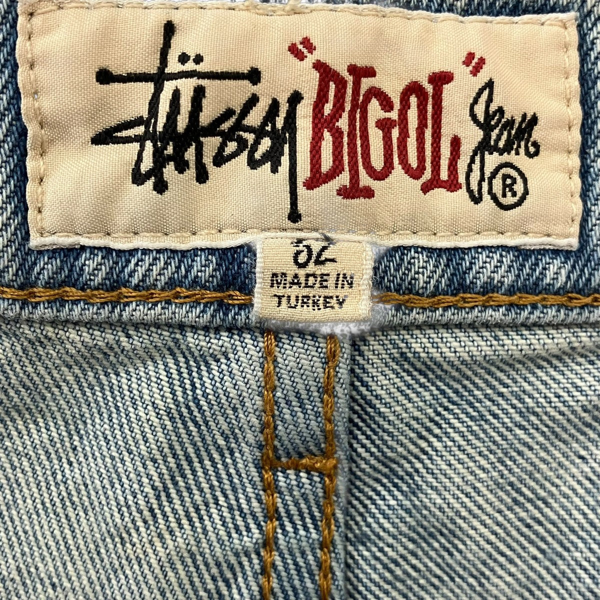 stussy BIG OL JEAN DENIMビッグオルデニムパンツ116599 古着・中古-6枚目のアイテム画像