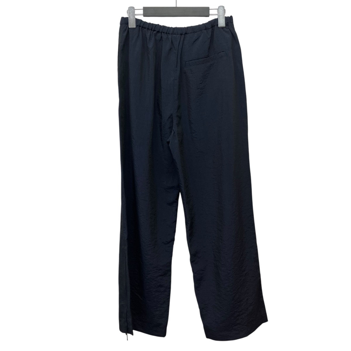 awasa NYLON SILK SIDE ZIP WARM UP PANTSナイロンシルクサイドジップウォームアップパンツAWS4-PT003 古着・中古-2枚目のアイテム画像
