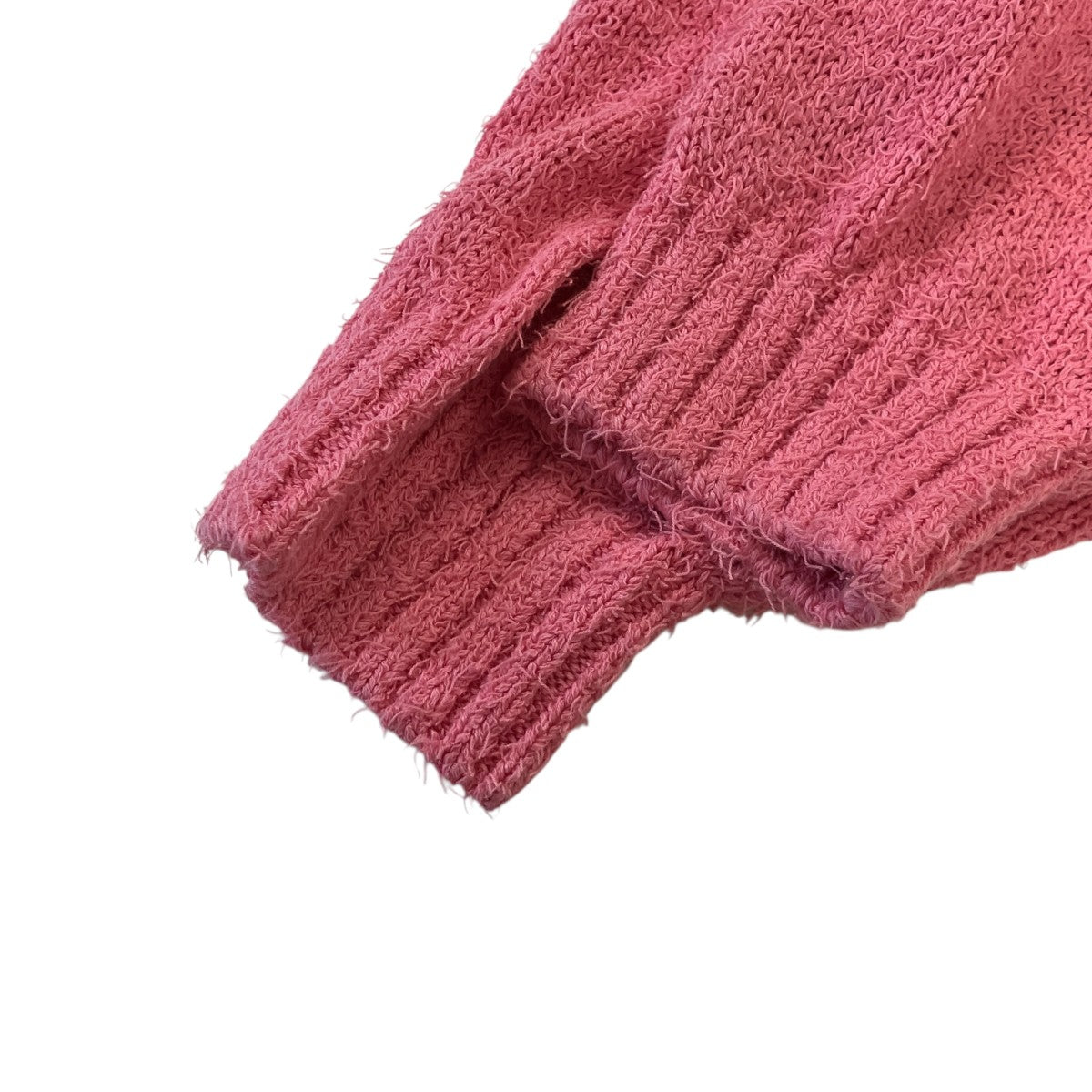 TWIST CREW NECK KNITパイルニット1213-105-3799