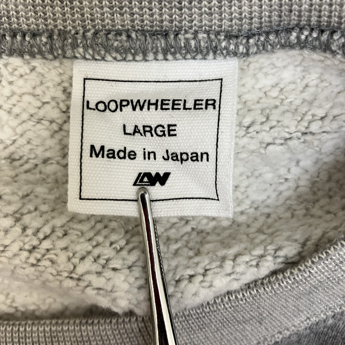 LOOPWHEELER×NEW BALANCE クルーネックスウェットトレーナー 古着・中古-6枚目のアイテム画像