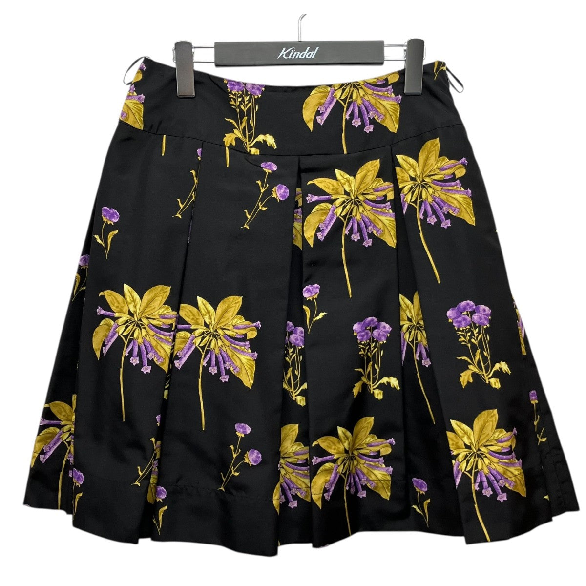 PRADA フラワープリントスカート 古着・中古-1枚目のアイテム画像