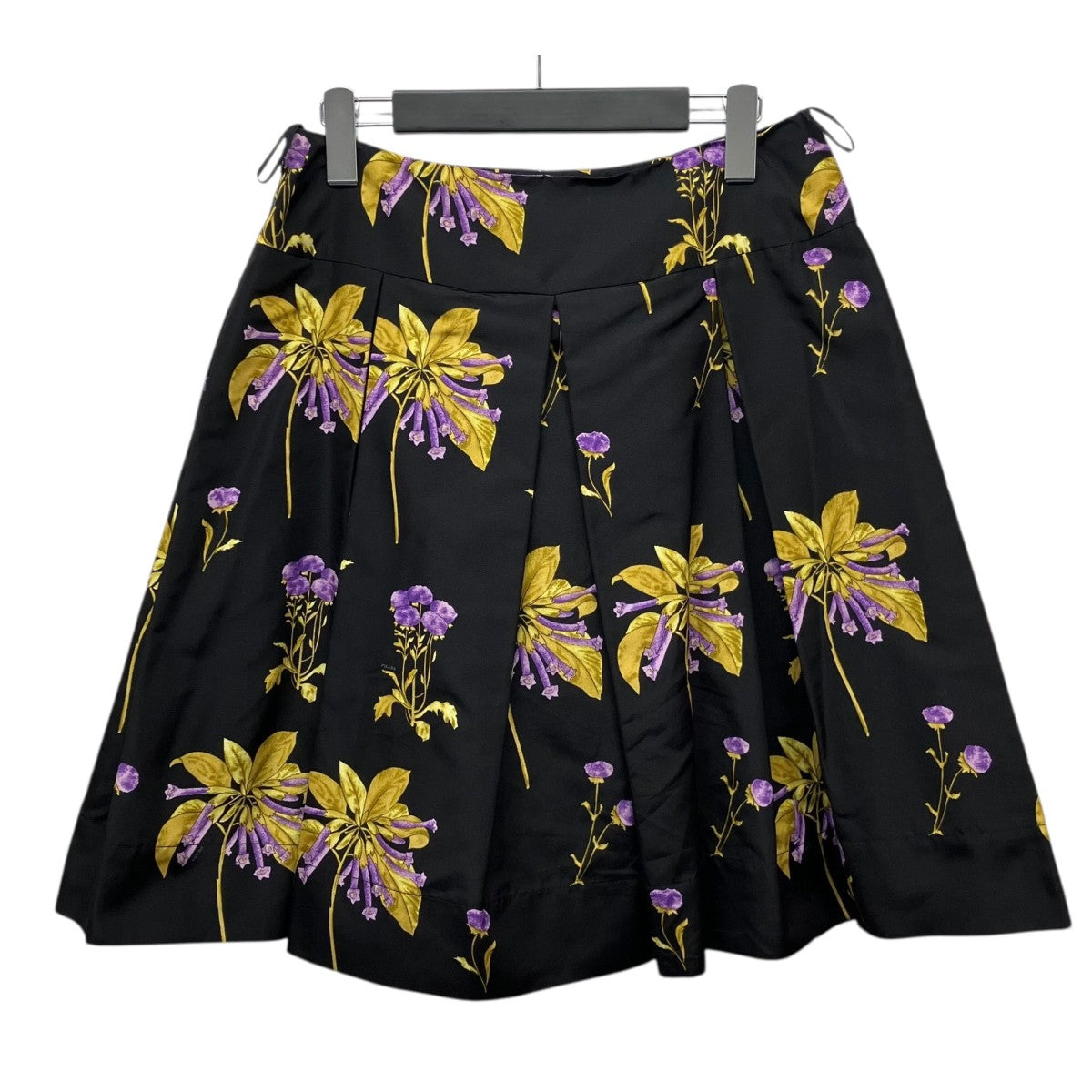 PRADA フラワープリントスカート 古着・中古-2枚目のアイテム画像