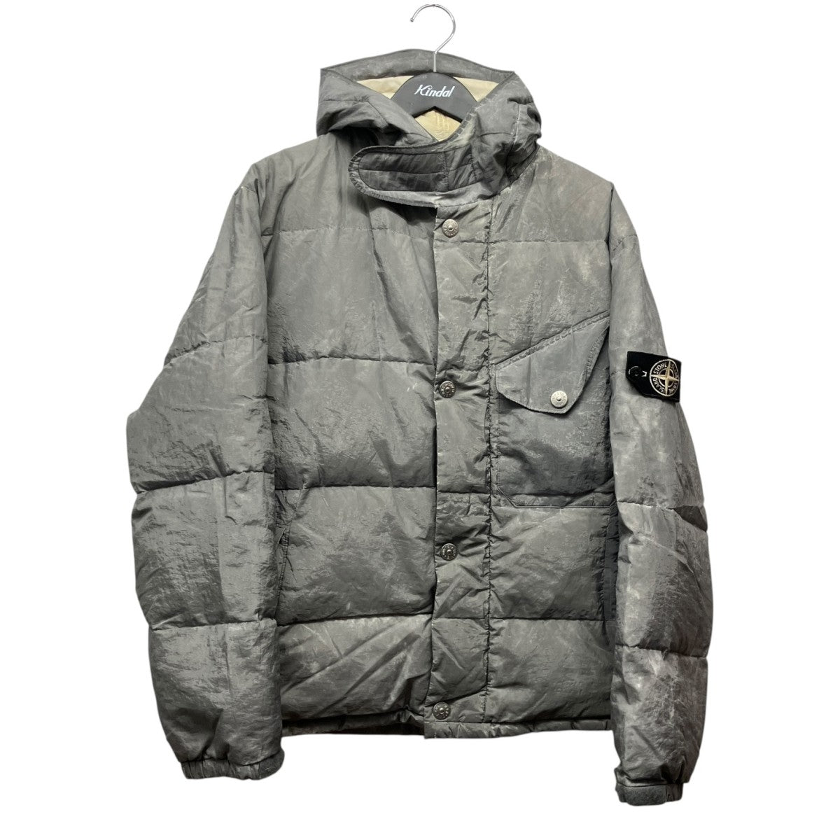 STONE ISLAND 01AWPure Metal Shell Down Jacketフーデットダウンジャケット31154039/AS 古着・中古-1枚目のアイテム画像