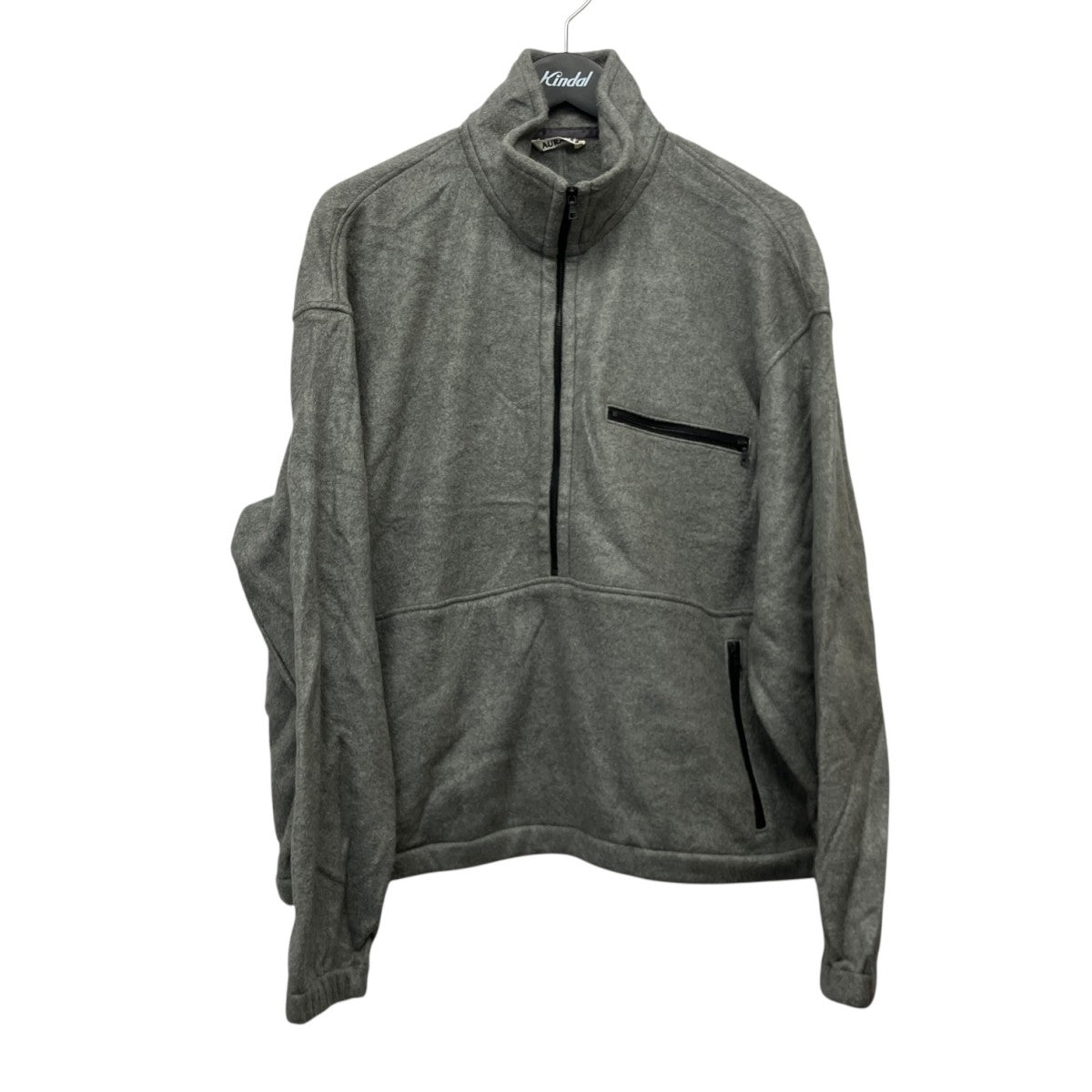 25AWPURE SILK COMFORT FLEECE HALF ZIP P OウォッシャブルシルクフリースA25AP02SF