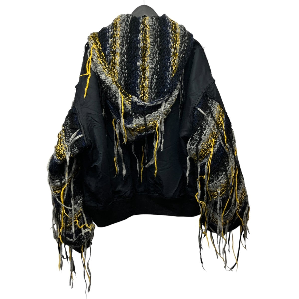 24AWMIX KNIT SLEEVE BLOUSONミックスニットブルゾンDC-AW24-BL-02