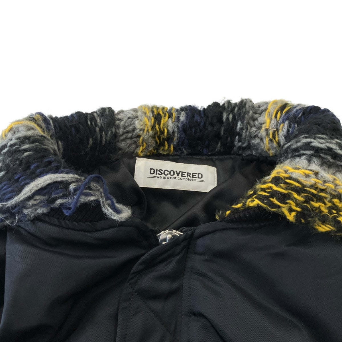 24AWMIX KNIT SLEEVE BLOUSONミックスニットブルゾンDC-AW24-BL-02