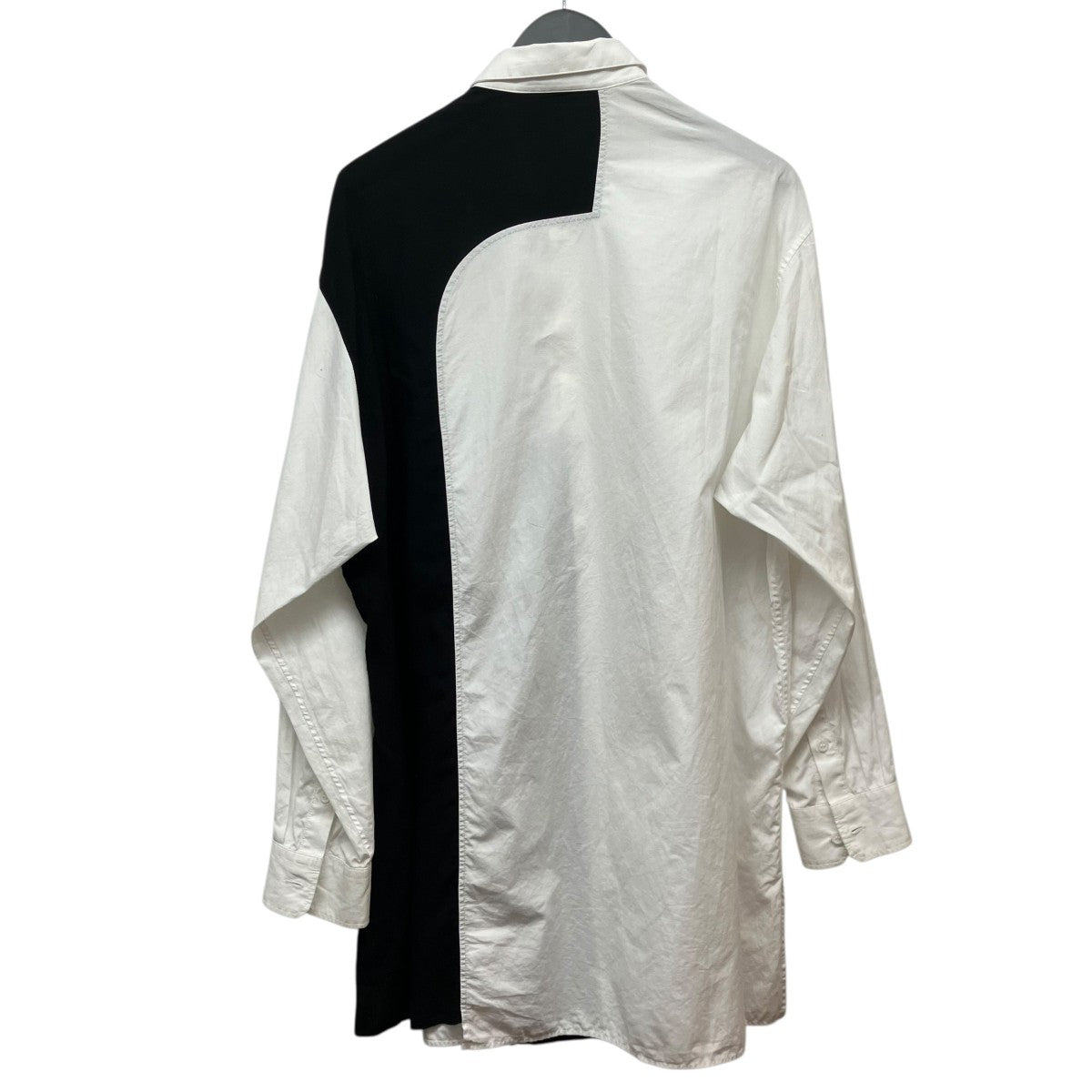 YOHJI YAMAMOTO 前切り替えシャツA 古着・中古-2枚目のアイテム画像