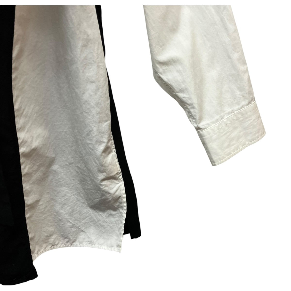 YOHJI YAMAMOTO 前切り替えシャツA 古着・中古-5枚目のアイテム画像