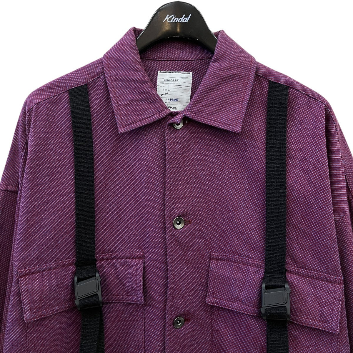 SHAREEF(シャリーフ) SHORT SHIRTS BLOUSONショートシャツブルゾン