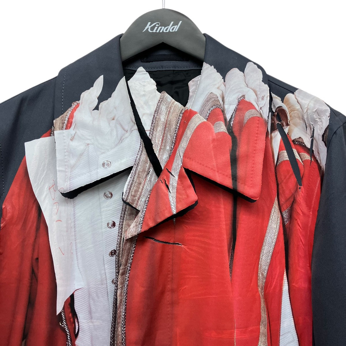 COMME des GARCONS HOMME PLUS 24SSプリント加工ジャケットPM-C004 古着・中古-3枚目のアイテム画像