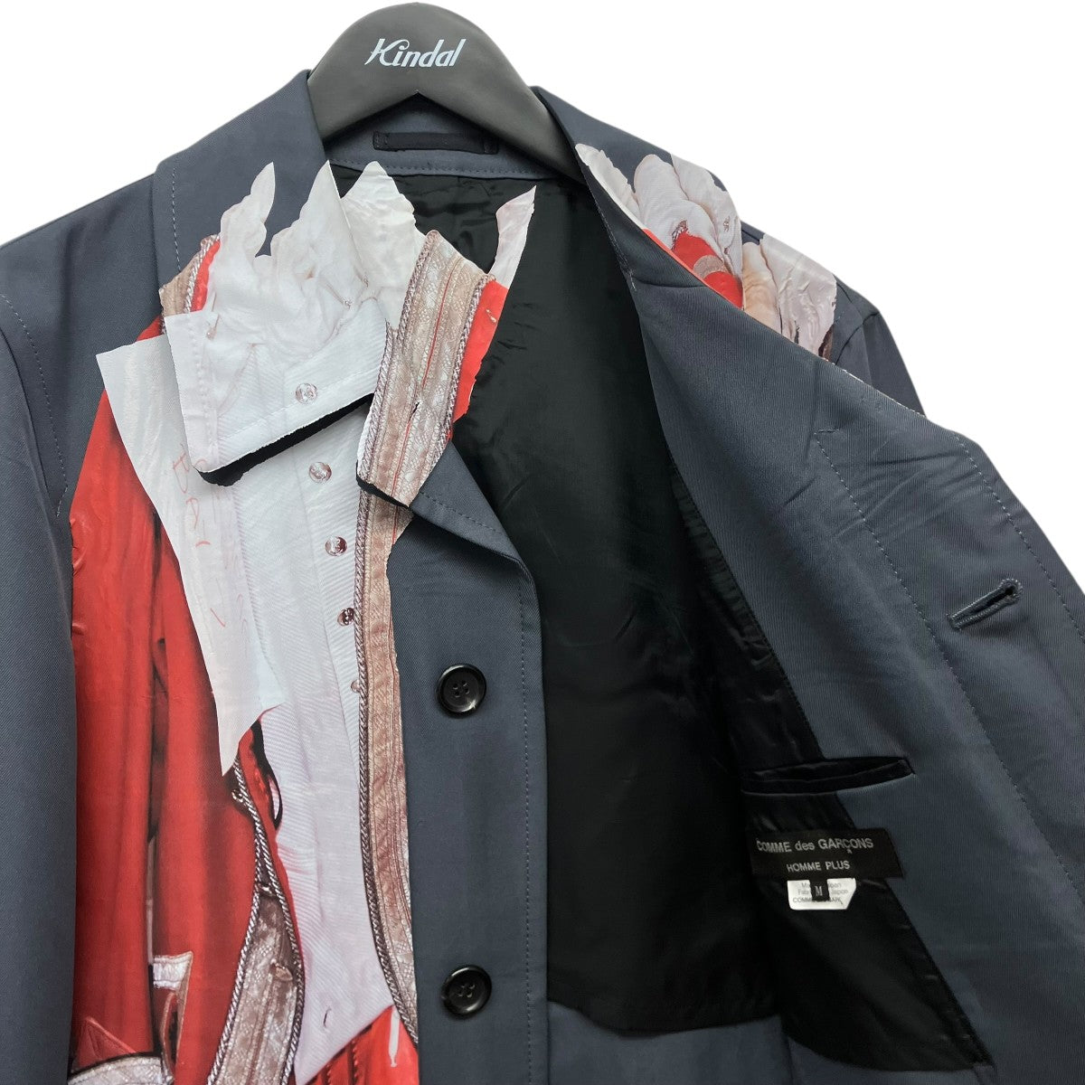 COMME des GARCONS HOMME PLUS 24SSプリント加工ジャケットPM-C004 古着・中古-6枚目のアイテム画像