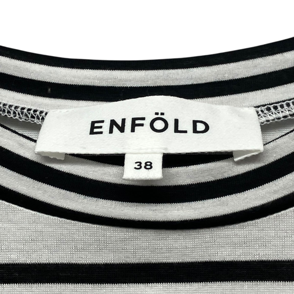 ENFOLD ボーダーカットソー ENFOLD(エンフォルド) LINE PULLOVEボーダーカットソー300HS280-0660